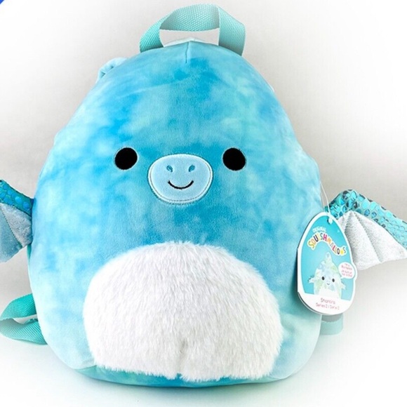 Squishmallow Shantira The Pterodactyl Backpack (Series 2) 12in 2020 Edition - Picture 5 of 15